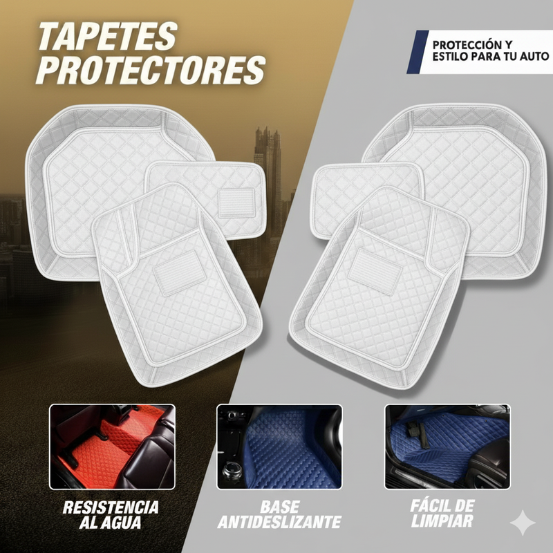 Combo Tapetes Luxury para Autos