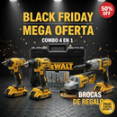 Kit Herramientas DEWALT 4 en 1 | Black Friday 50% DCTO | Pago Contra Entrega